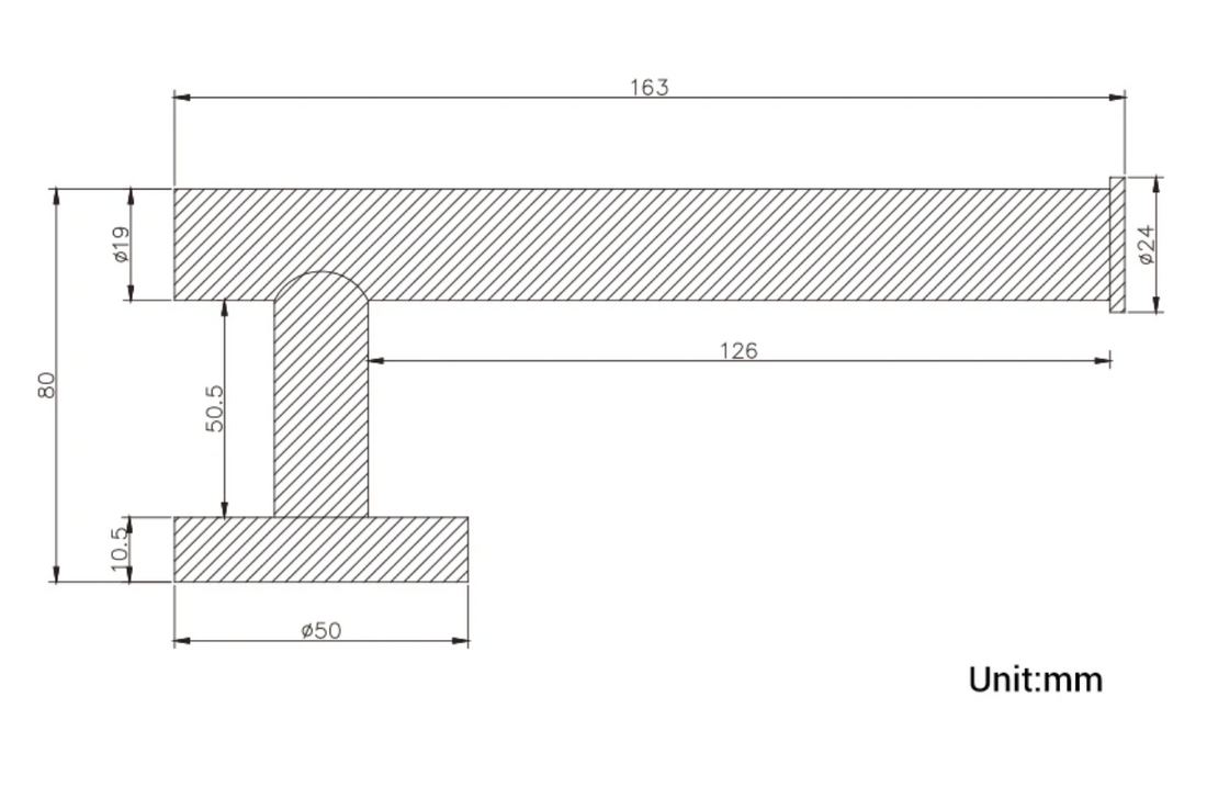 Support Papier WC Dimensions